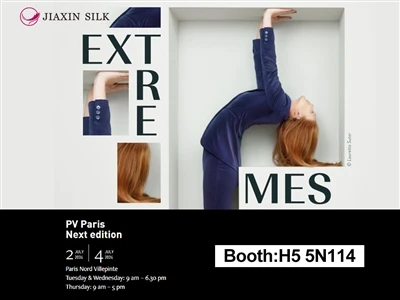 JIAXIN SILK wacht op u op de Franse PV-tentoonstelling!